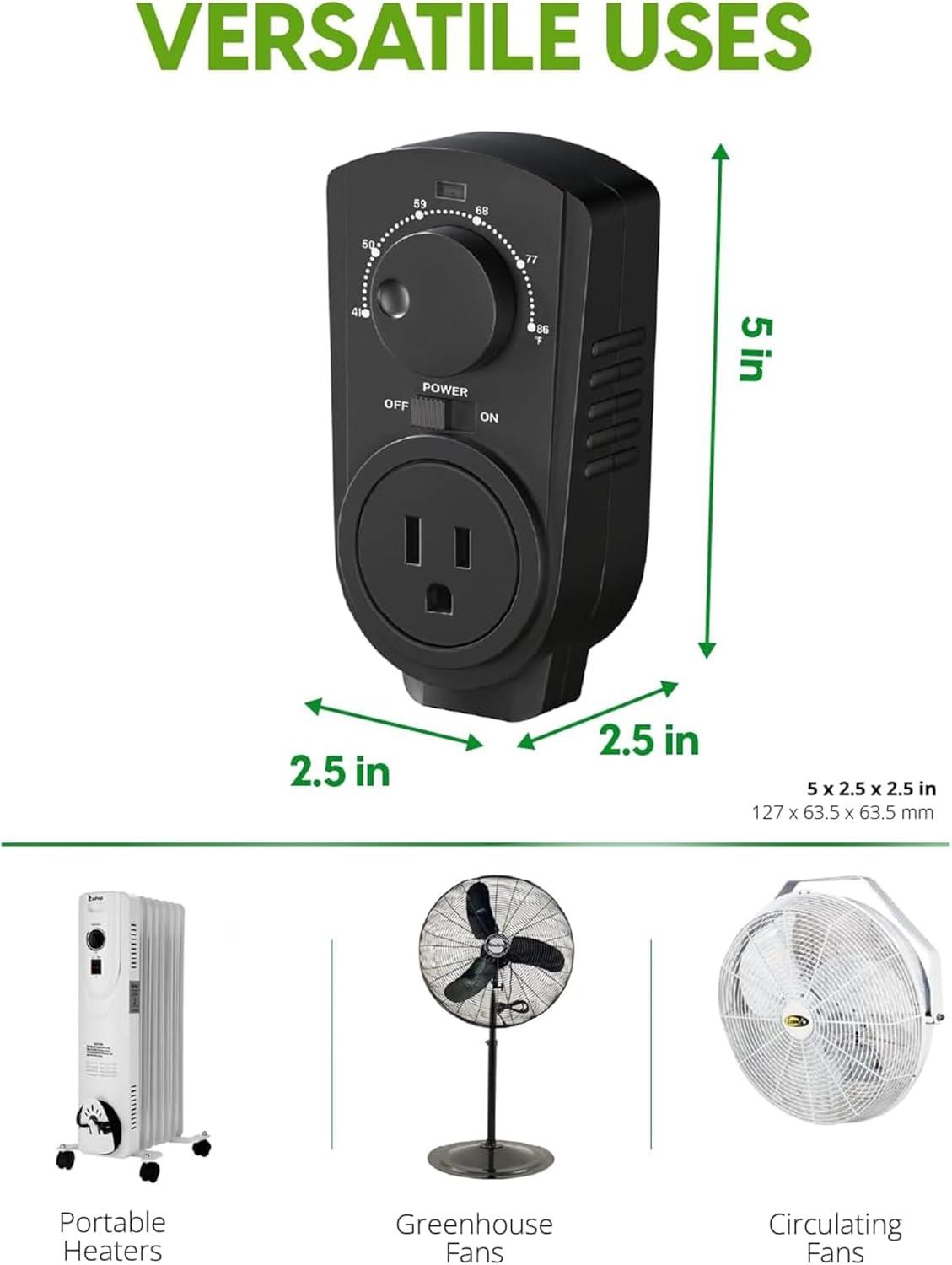 EconoHome Adjustable Thermostat: Smart ⁣Energy Savings for Every Home
