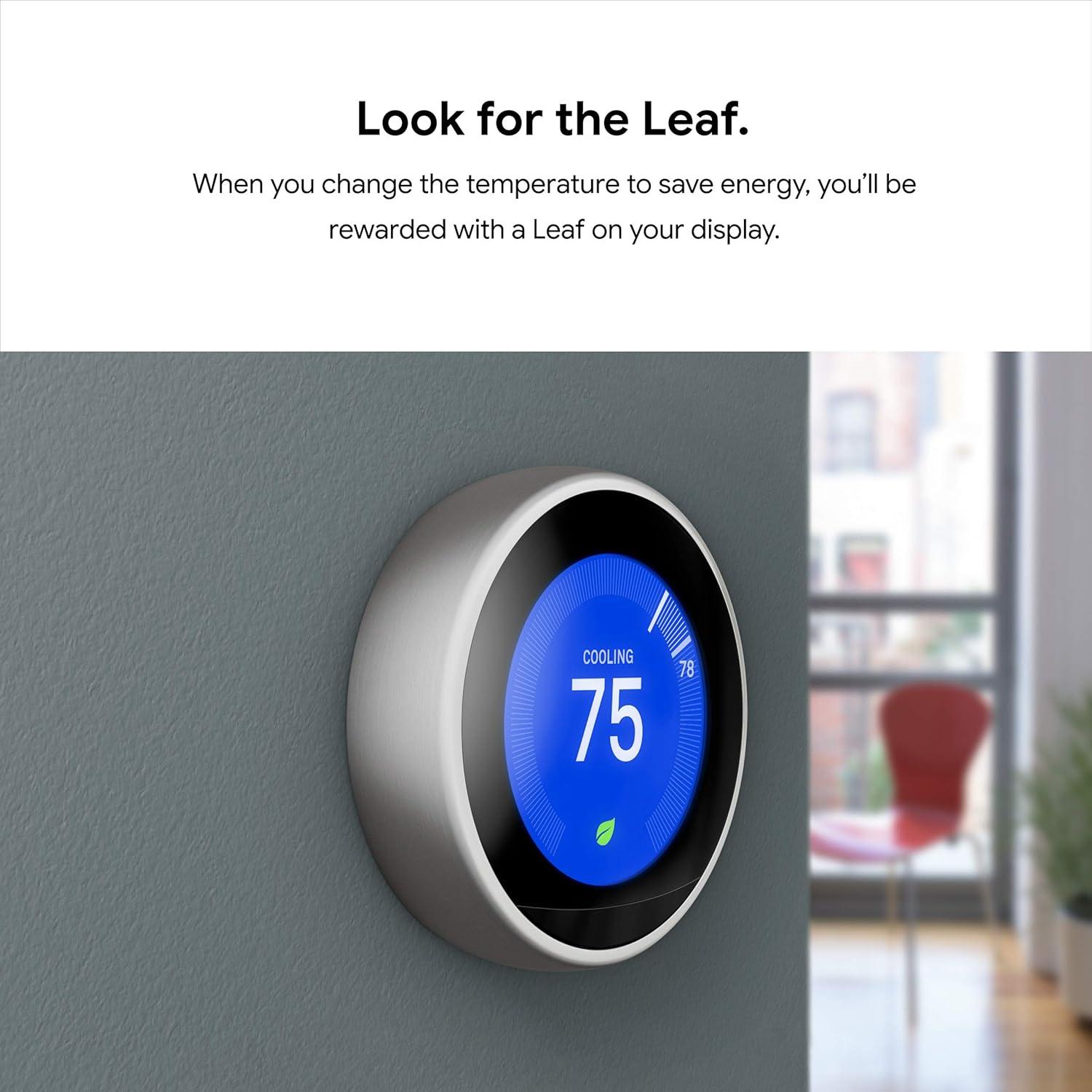 Google ‌Nest Learning Thermostat: Smart Energy Savings That Programs Itself