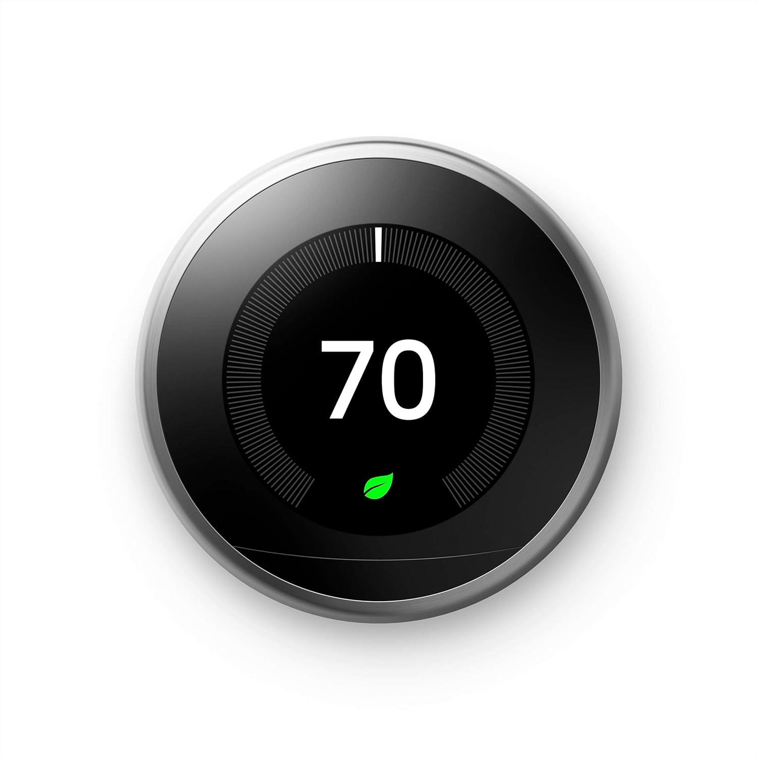 Google Nest Learning Thermostat: smart Energy Savings That Programs Itself