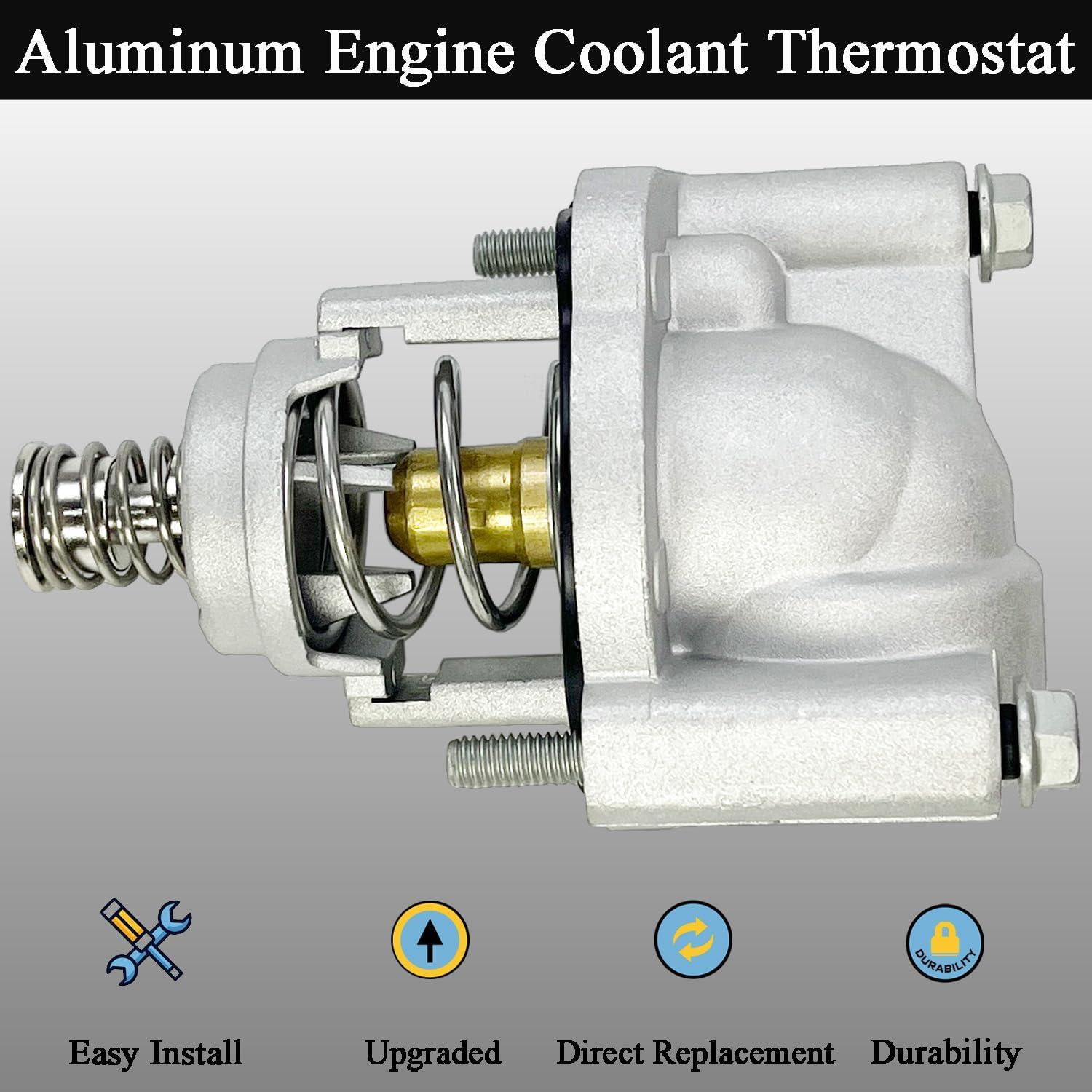 LLANNDER Aluminum Thermostat Housing: ​A Perfect OEM Replacement for GM ‍3.6L Engines