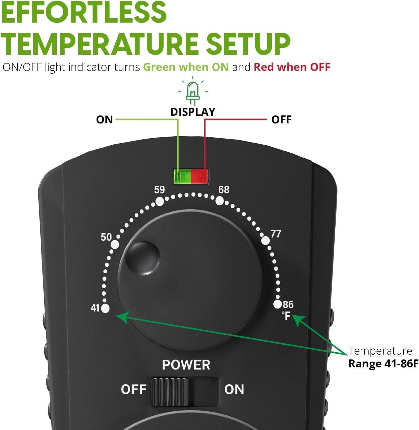 EconoHome Adjustable‍ Thermostat: Smart Energy Savings ‍for Every ​Home