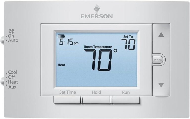 Emerson Heat Pump Thermostat: Smart Control Made Effortless