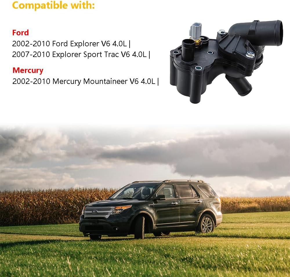 Ultimate ford Explorer Thermostat Housing Kit: Cooling System ​Savior for 2002-2010 Models