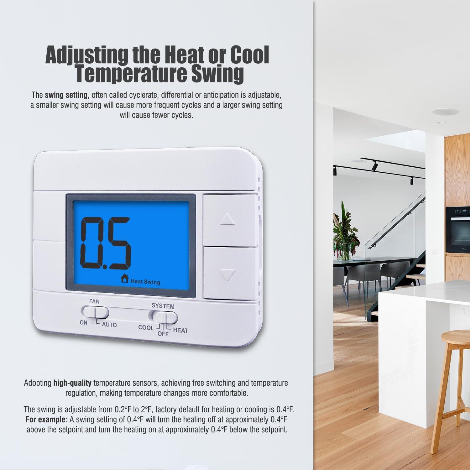 Simple Comfort: The Budget-Friendly Non-Programmable Thermostat That Actually Works 6 Simple Comfort: the Budget-Friendly Non-Programmable Thermostat that Actually Works