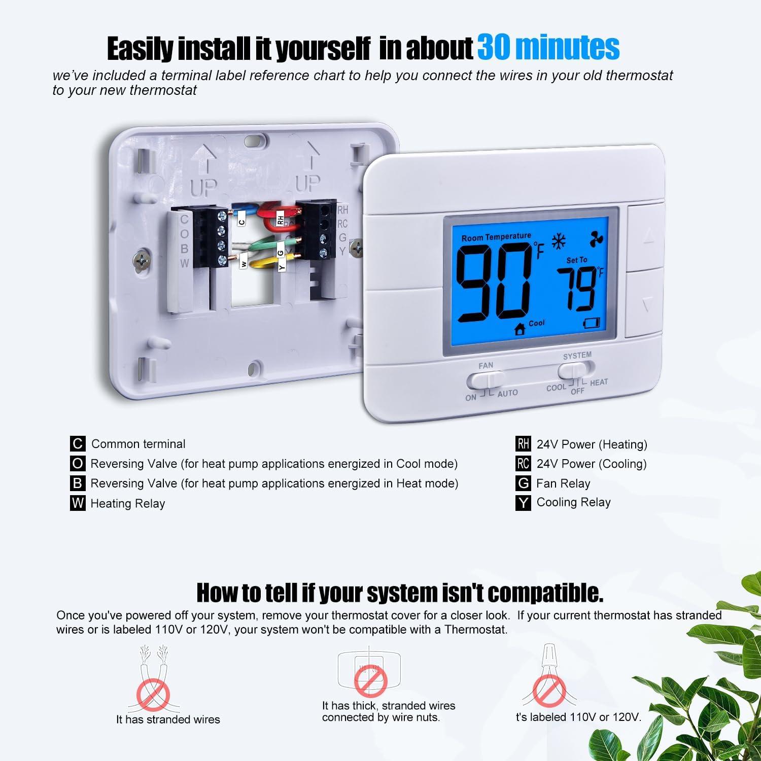 Simplicity Meets Precision: The Crystal-Clear‍ Thermostat⁢ You Can ⁢Actually Read