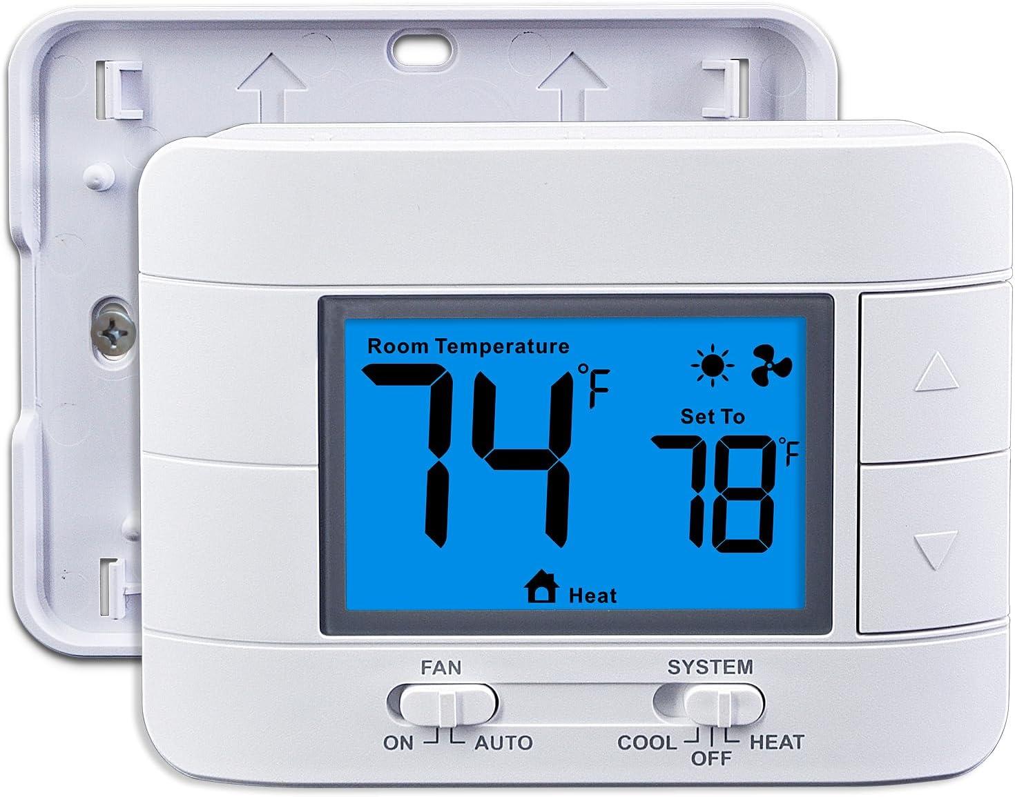 Simple Comfort: The Budget-Friendly Non-Programmable Thermostat That Actually Works 2 Simple Comfort: The Budget-Friendly Non-Programmable Thermostat That Actually Works