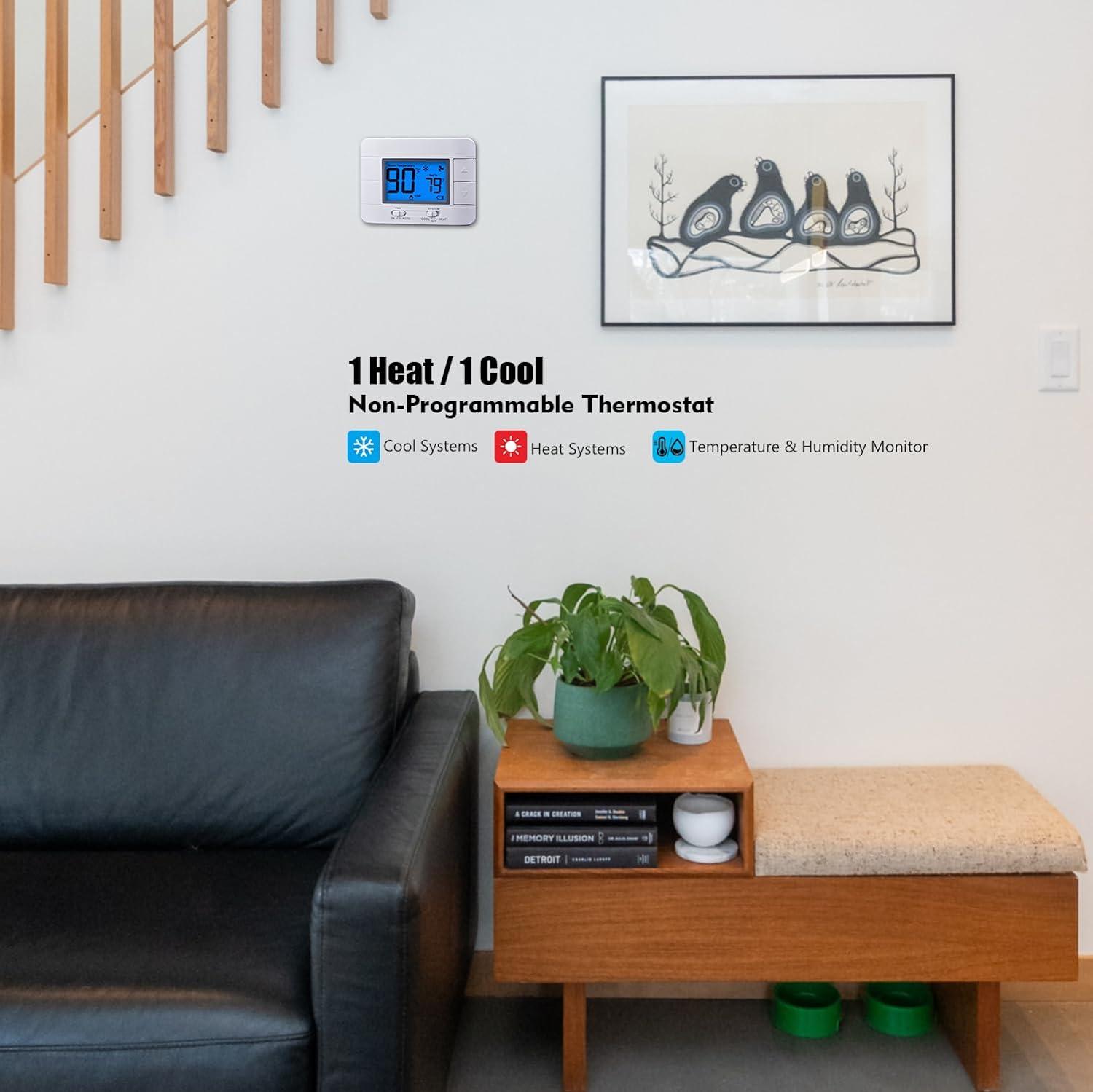 Simplicity Meets​ Precision: The Crystal-Clear Thermostat You can Actually Read