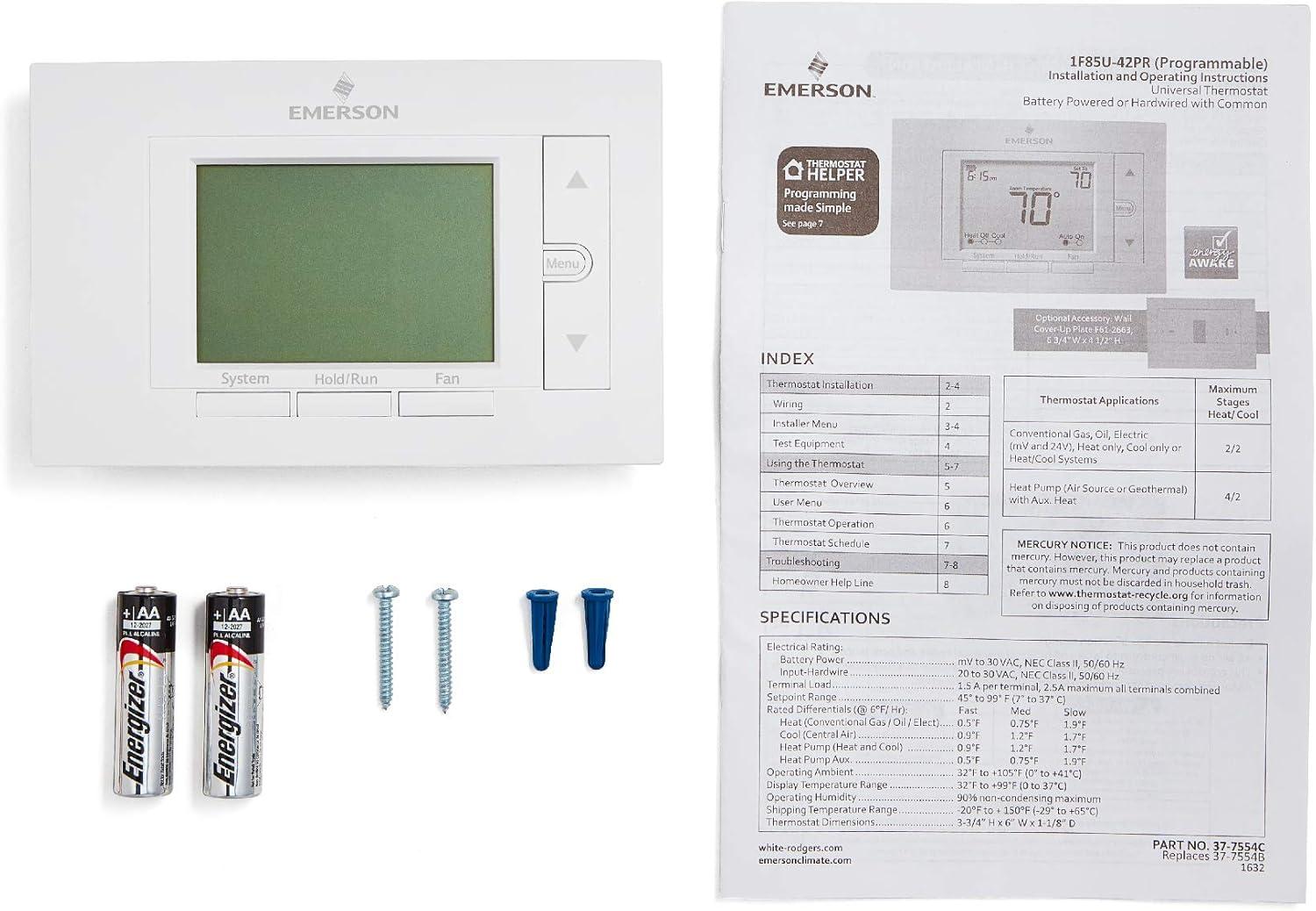 Emerson 1F85U-22PR: The Ultimate Smart Thermostat​ for Effortless Climate Control