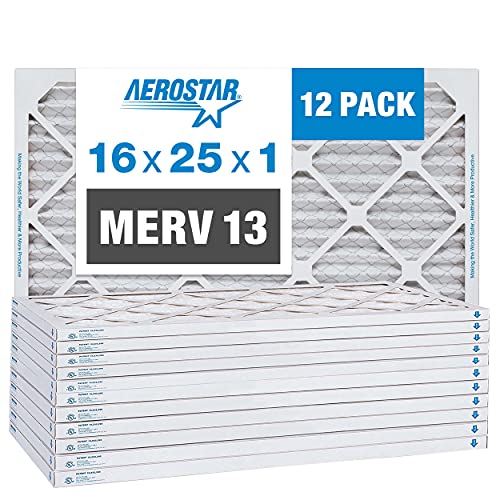 Boost Your Air Quality: Review of Aerostar 16x25x1 MERV 13 Filters