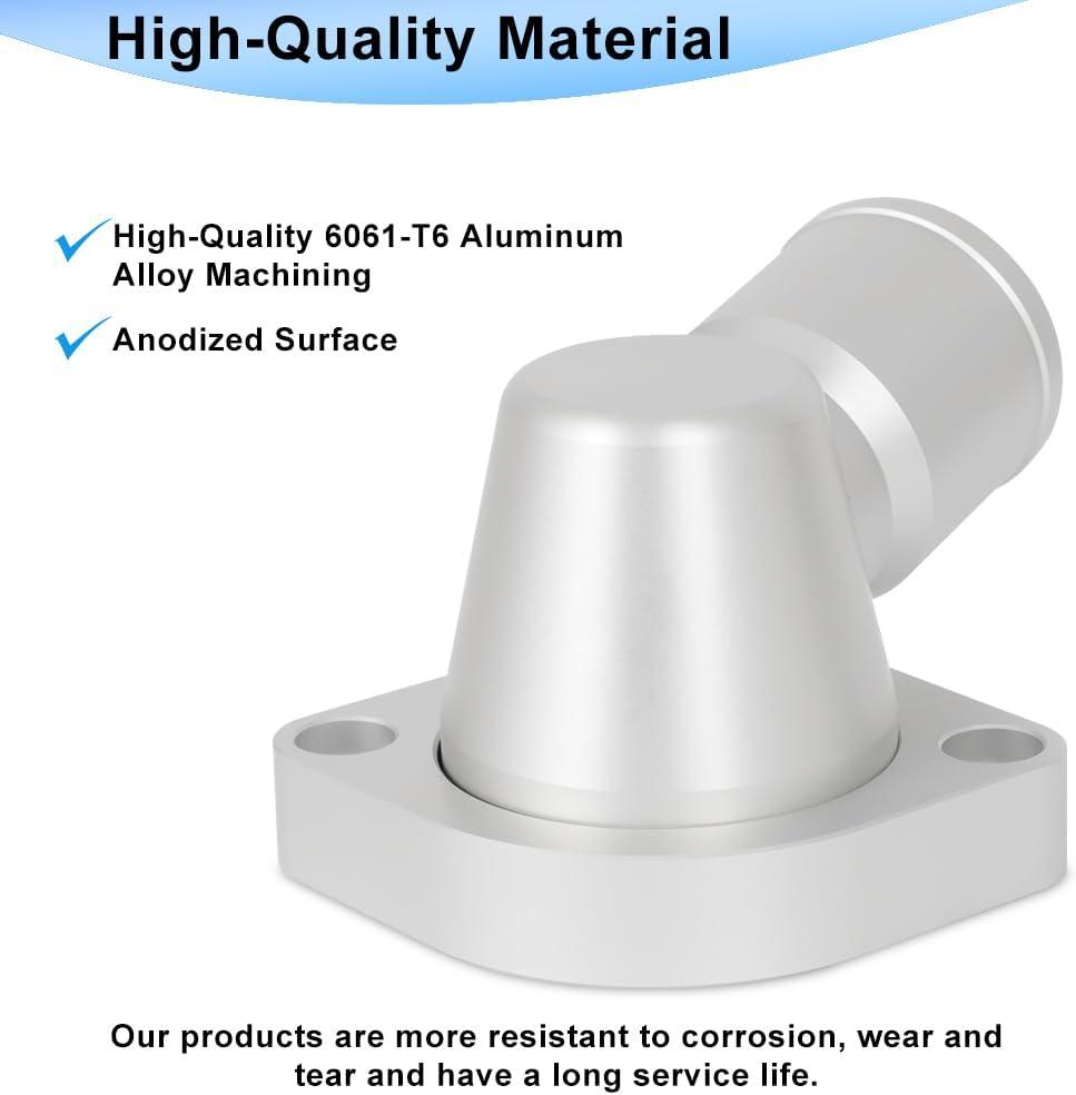Revolutionizing LS Engine Cooling: Our 360° Swivel thermostat Housing Review