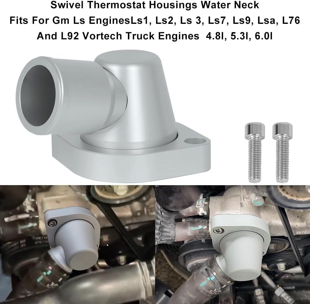 Revolutionizing LS Engine Cooling: Our 360° Swivel Thermostat Housing Review