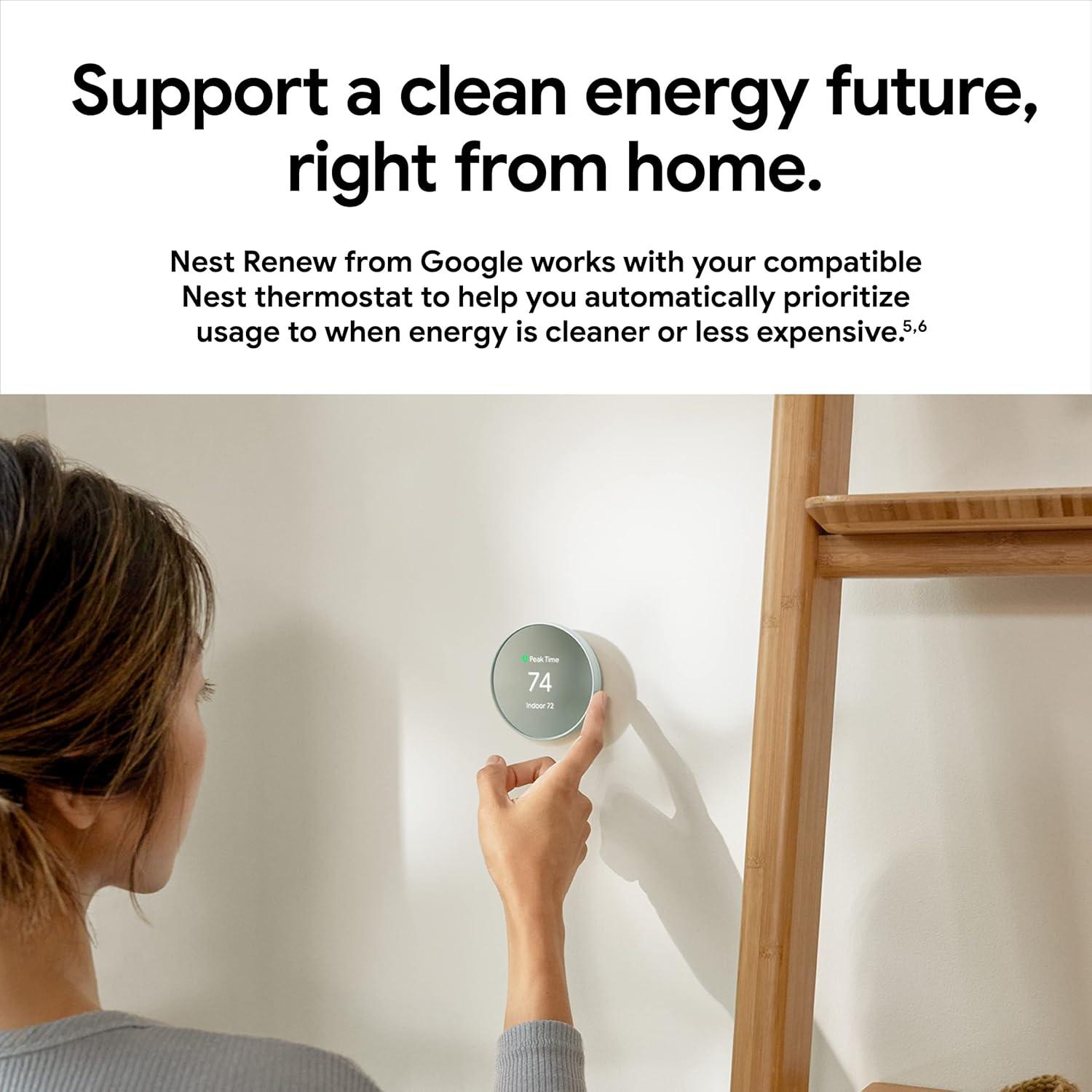 Google Nest Thermostat Review: Smart energy Savings in Sleek Fog Design
