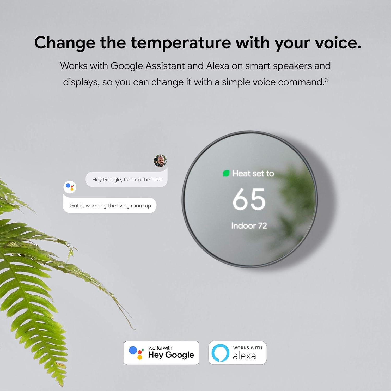 Google Nest Thermostat Review: Smart Home Savings in Stylish Snow