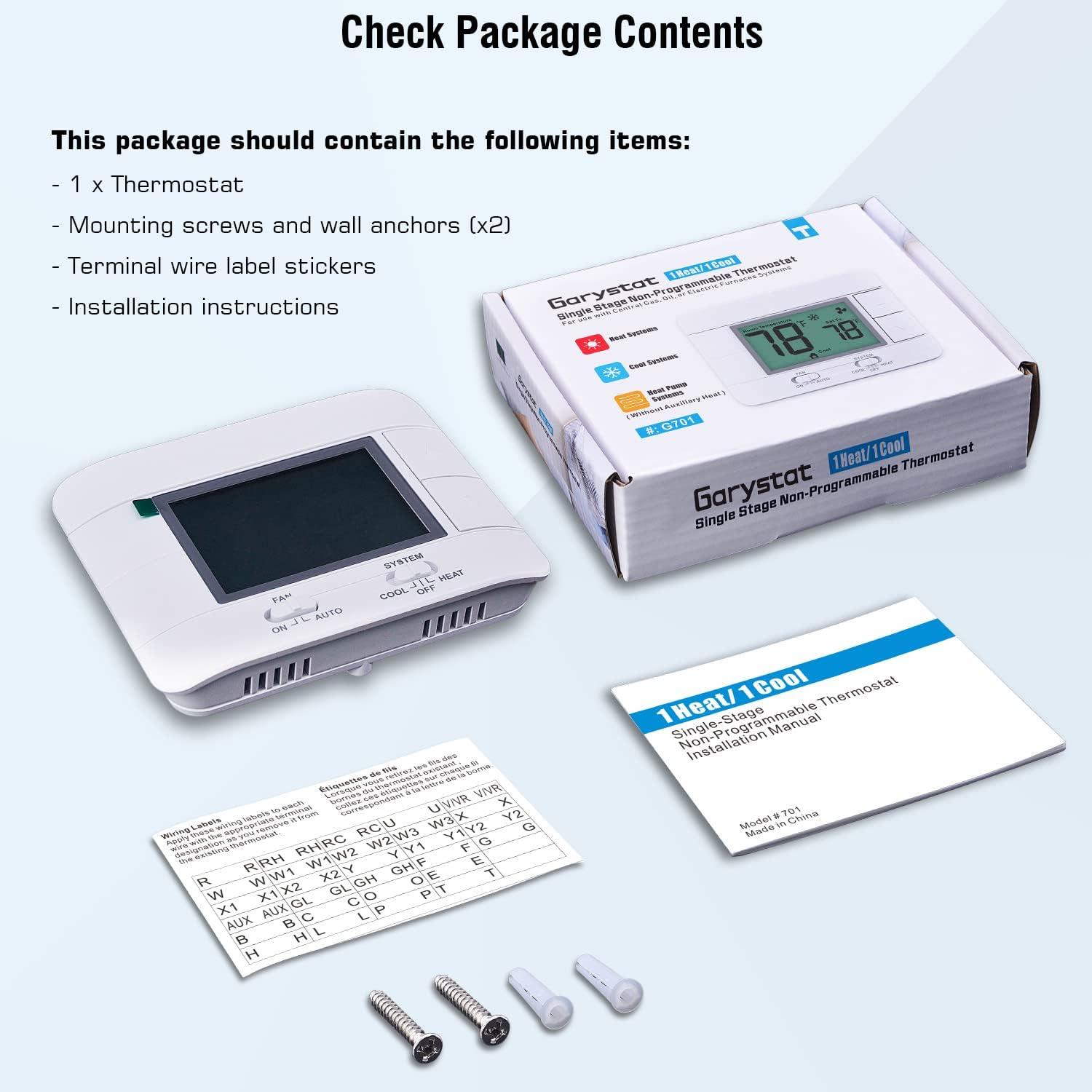 Clarity at a Glance: The Simple Thermostat with Big, Bright Display 9 Clarity at a Glance: The Simple Thermostat with Big, Bright Display