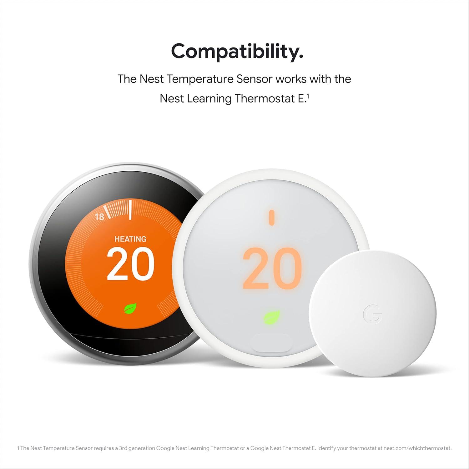 Google Nest Temperature Sensor: Perfect Room-by-Room Climate Control for Your Smart Home