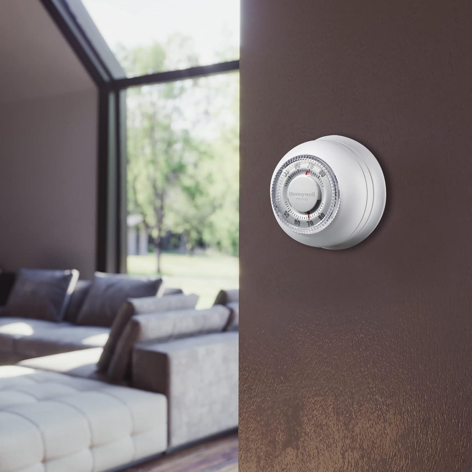Honeywell's Classic Round Thermostat: Simple, Precise Heat Control That Never disappoints