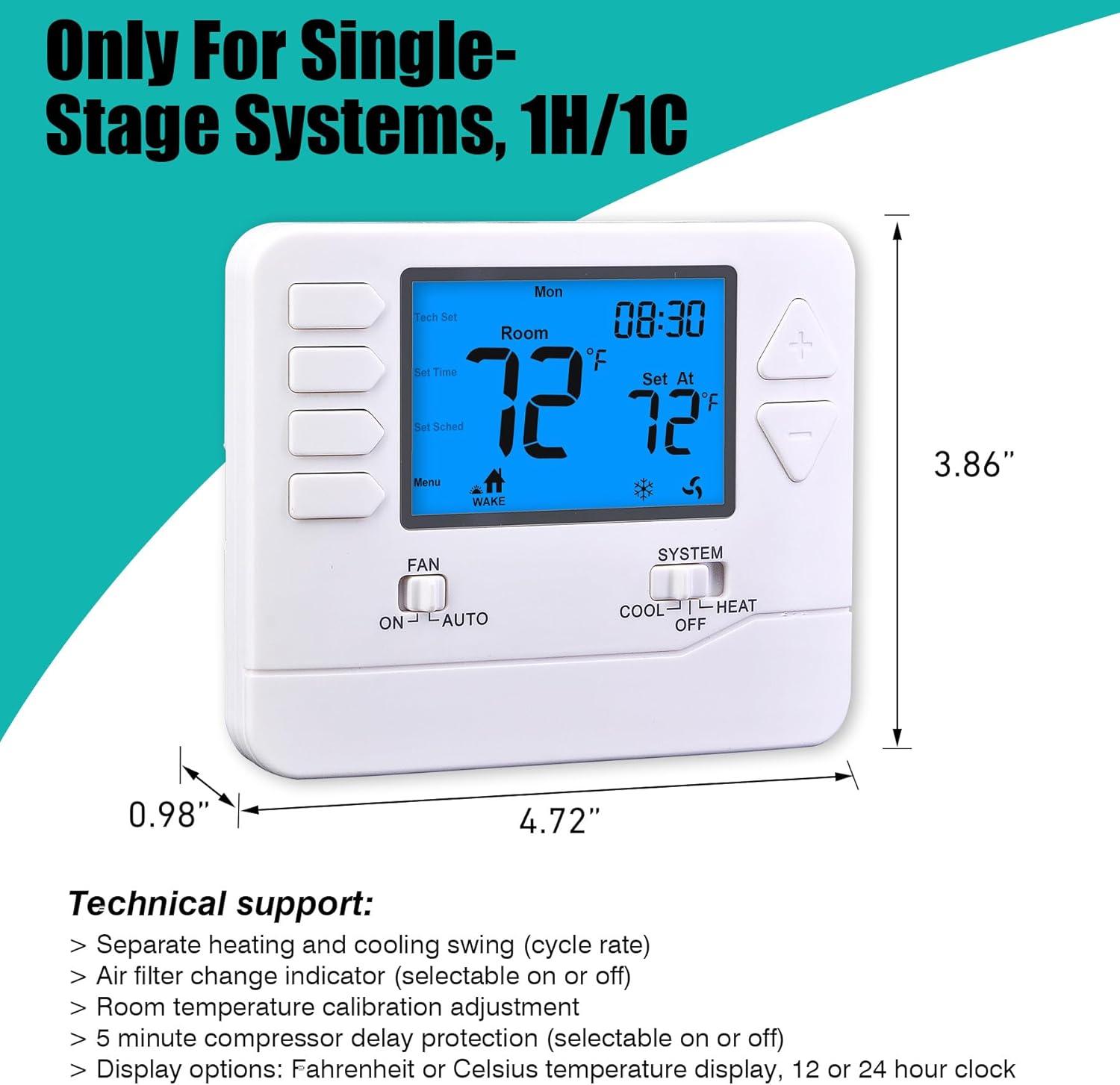 Simple Comfort: The 5-1-1 Day Programmable Thermostat That Actually Works