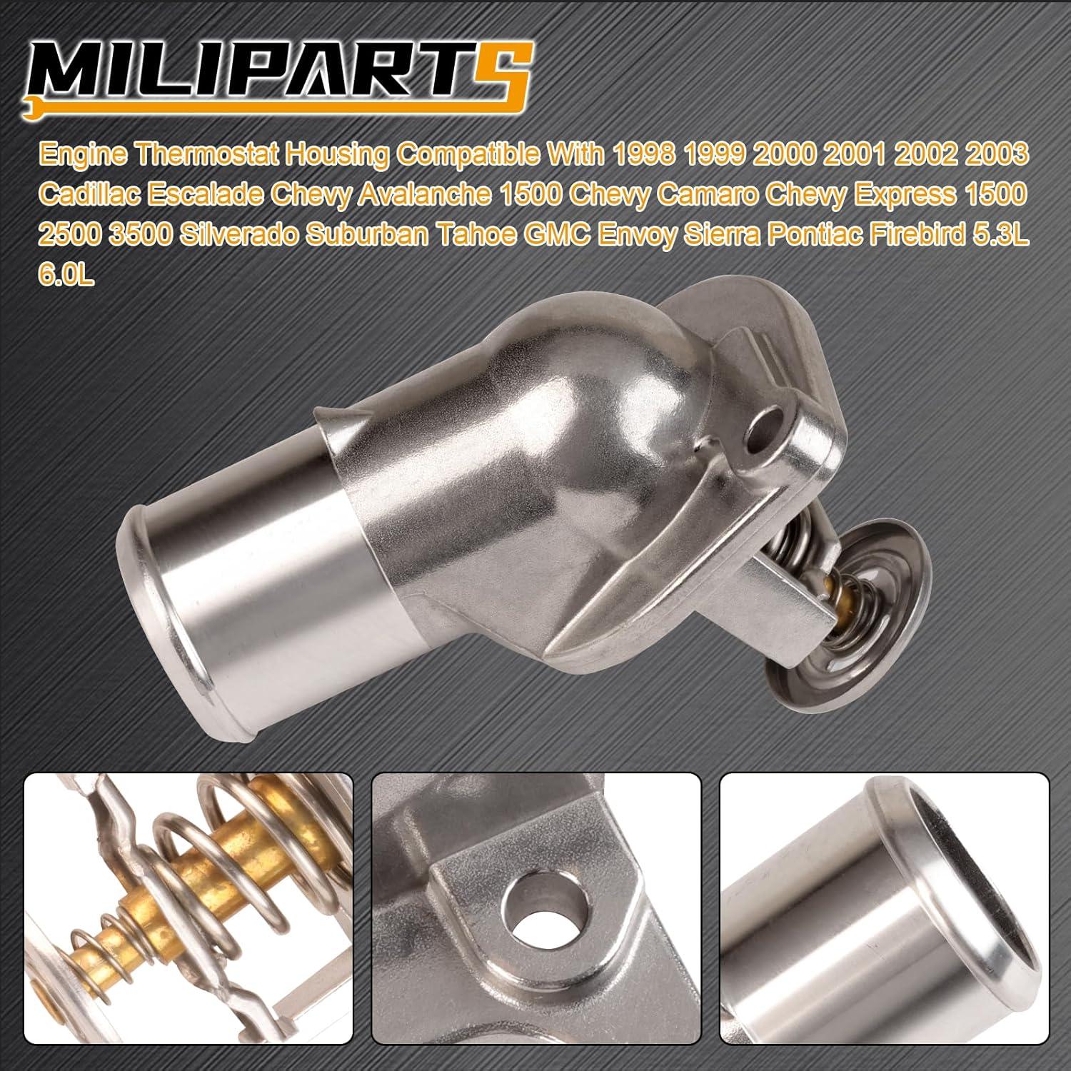 OE-Quality Thermostat Housing: GM 5.3L/6.0L Engine Lifesaver