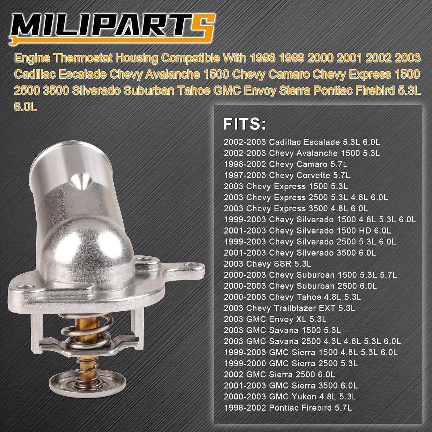 OE-Quality Thermostat Housing: GM 5.3L/6.0L Engine Lifesaver