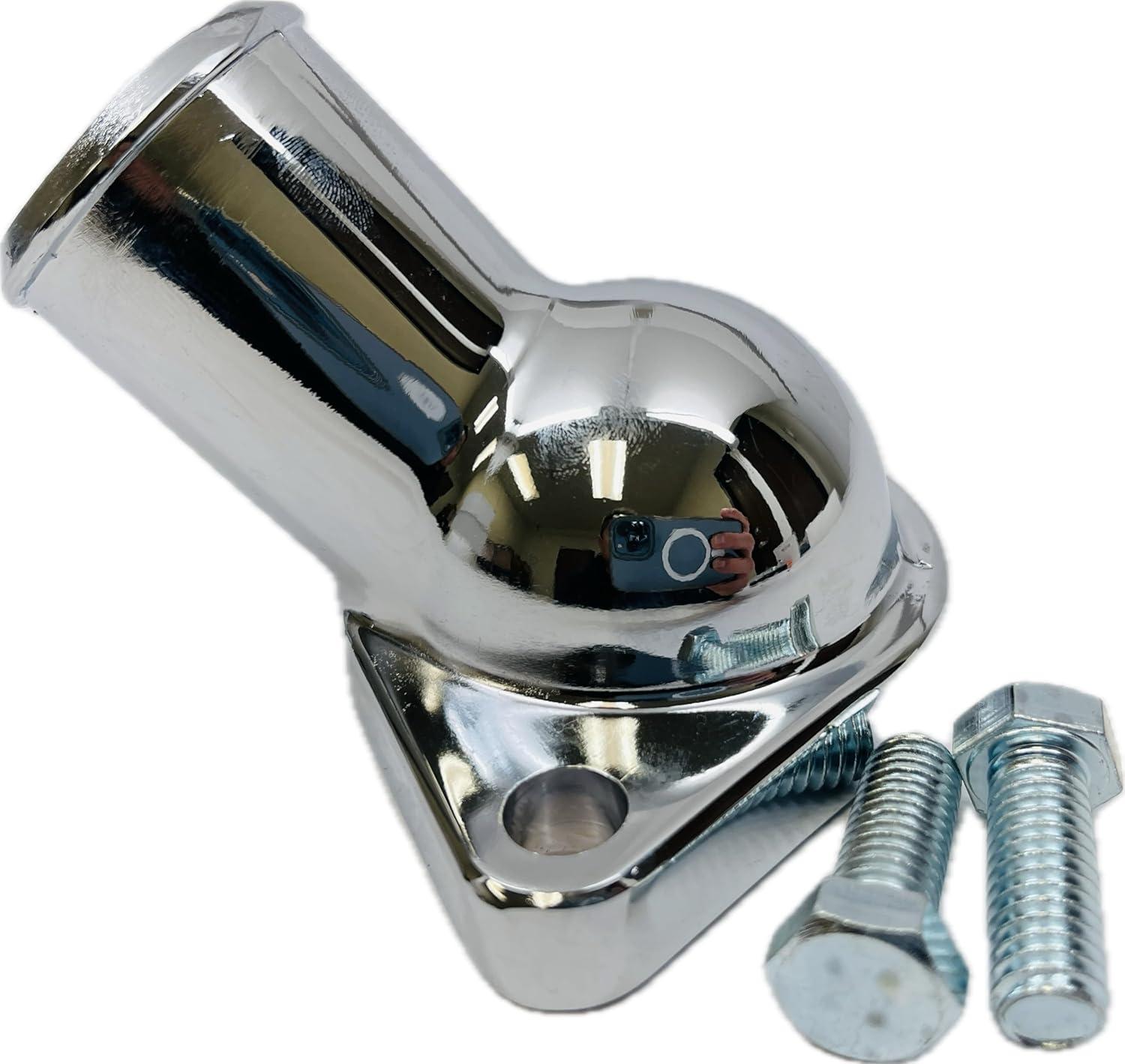 Chrome Steel Water Neck: The Perfect Upgrade for Classic Chevy Engines