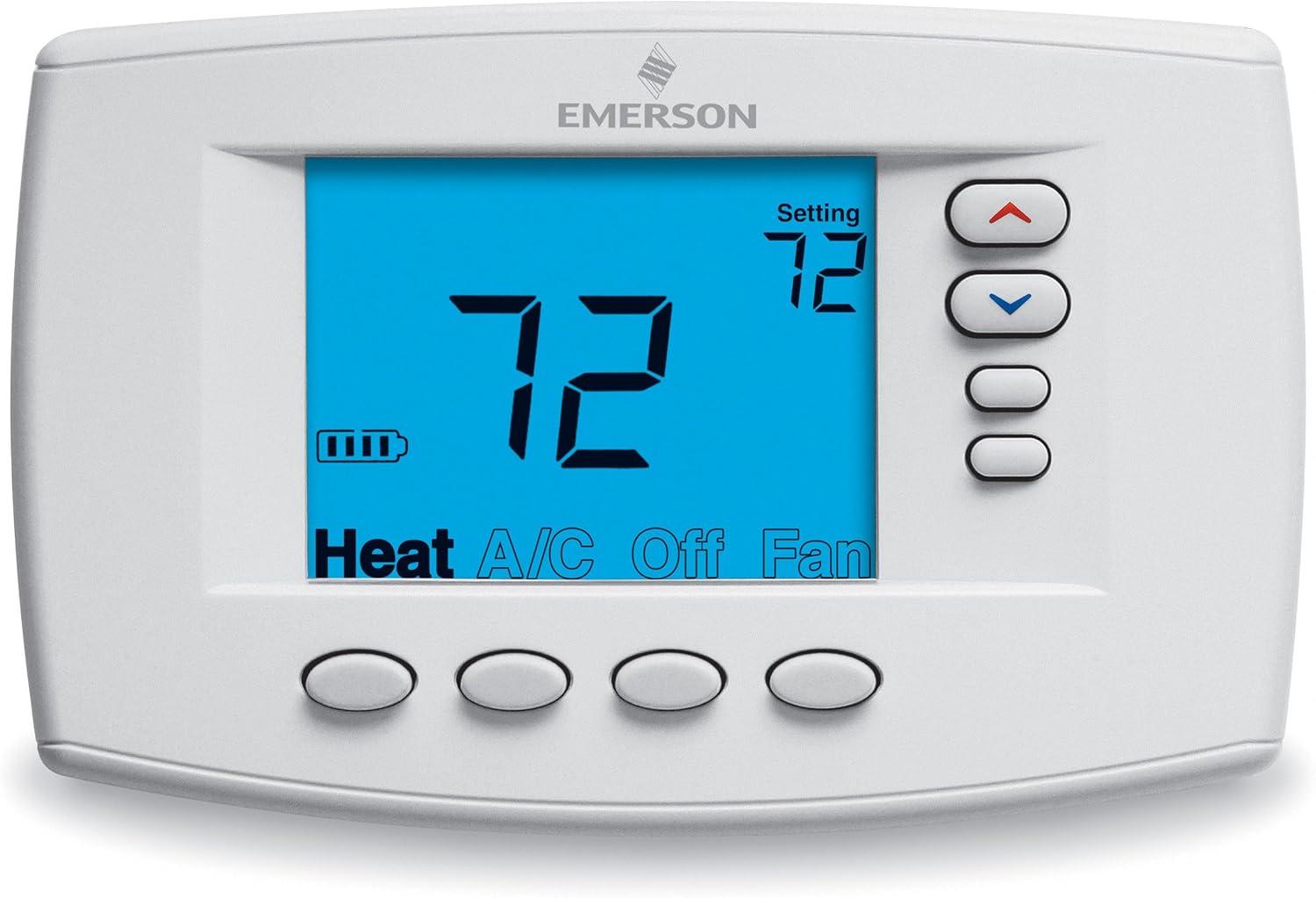 Emerson’s Easy-Reader Thermostat: Simple Programming, Big Comfort