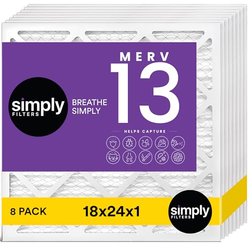 Simply 18×24 MERV 13 Air Filters: Ultimate Allergy Defense