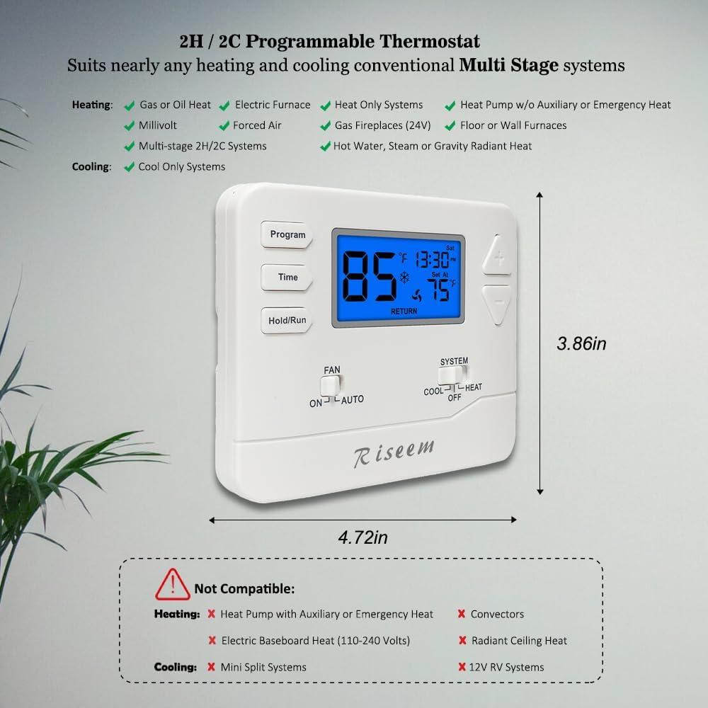 Save Big & Stay Comfortable: The Multi-Stage Digital Thermostat That Actually Delivers