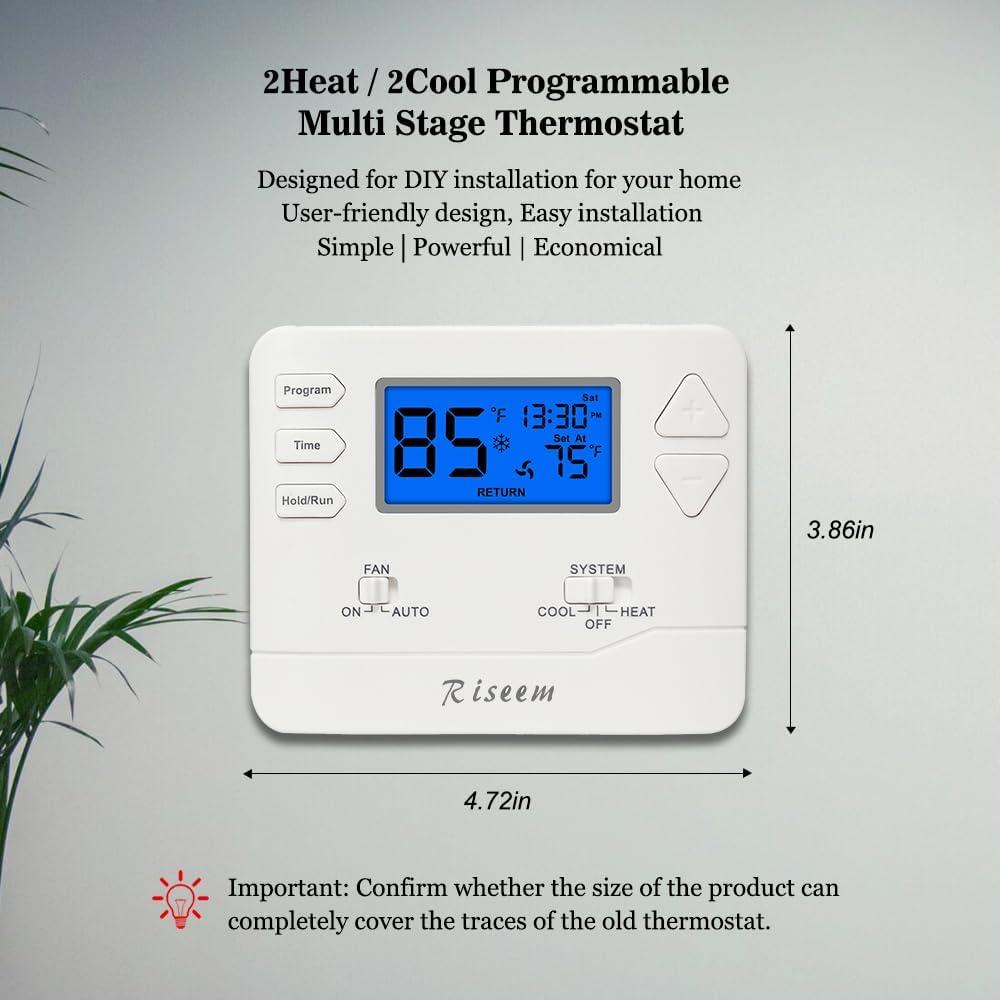 Save Big & Stay comfortable: the Multi-Stage Digital Thermostat That Actually delivers