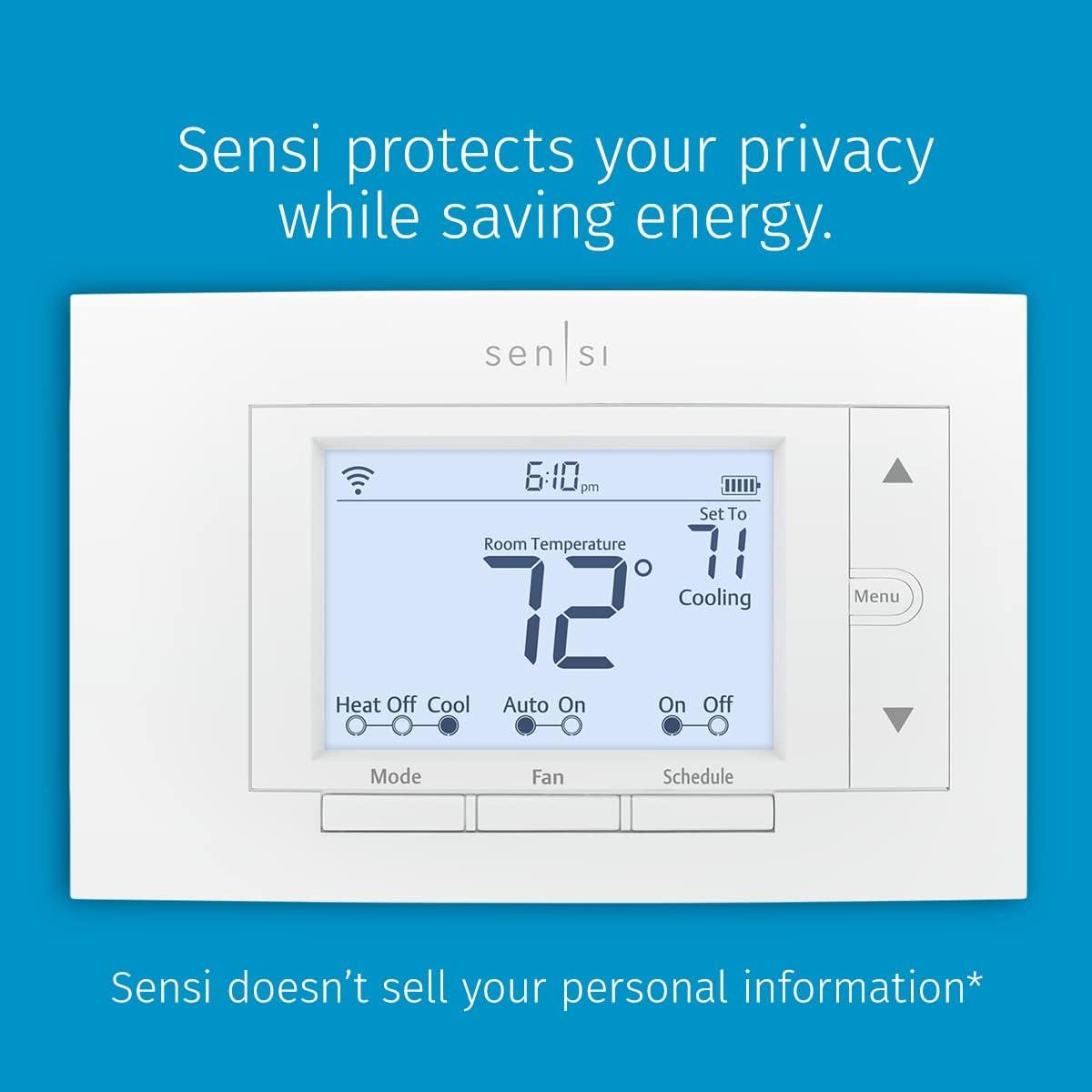 Sensi ST55: The Privacy-First Smart thermostat That Saves 23%