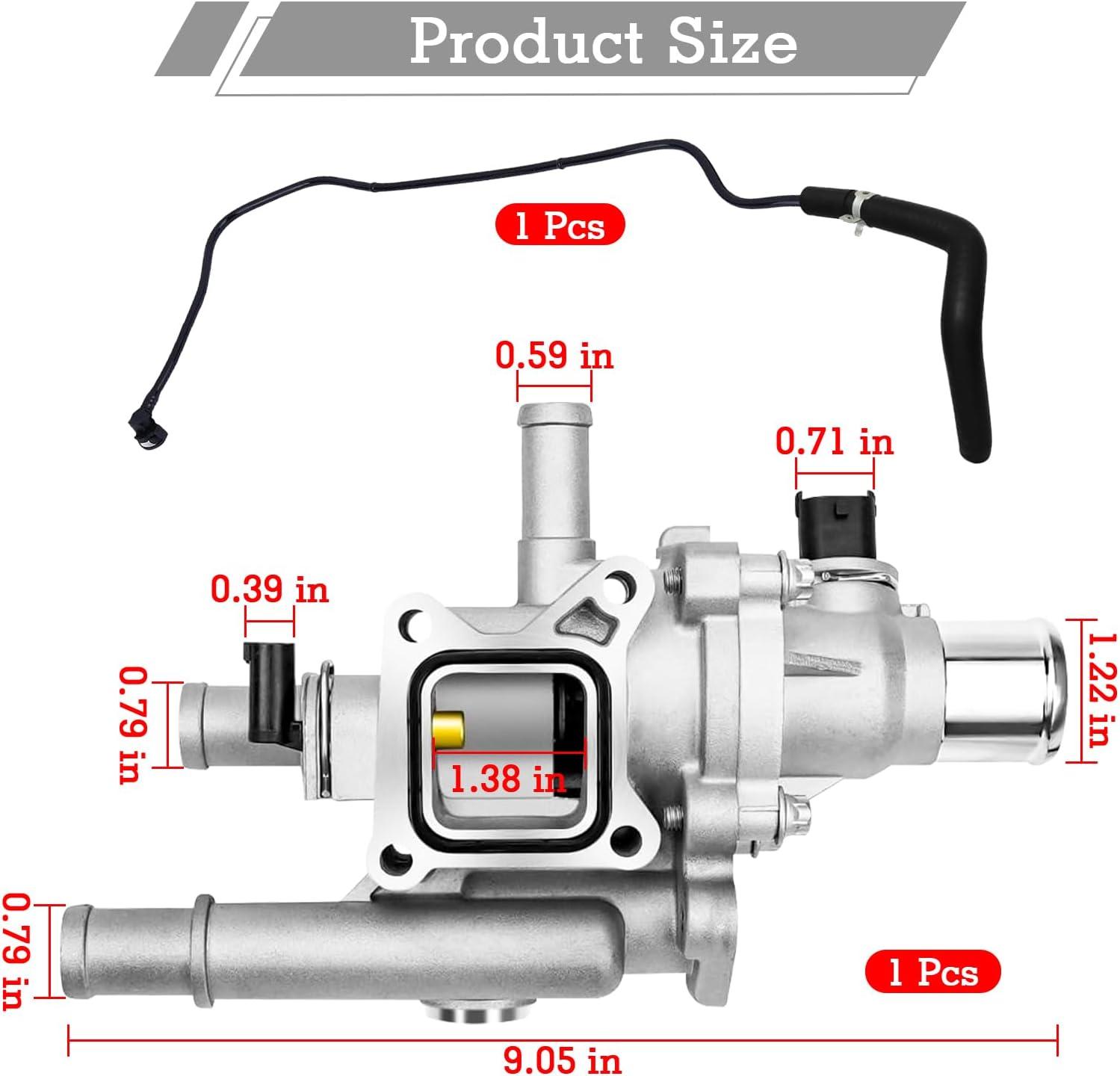No More Leaks: Upgraded Full-Aluminum Thermostat Housing Saves Chevy Owners Major Headaches