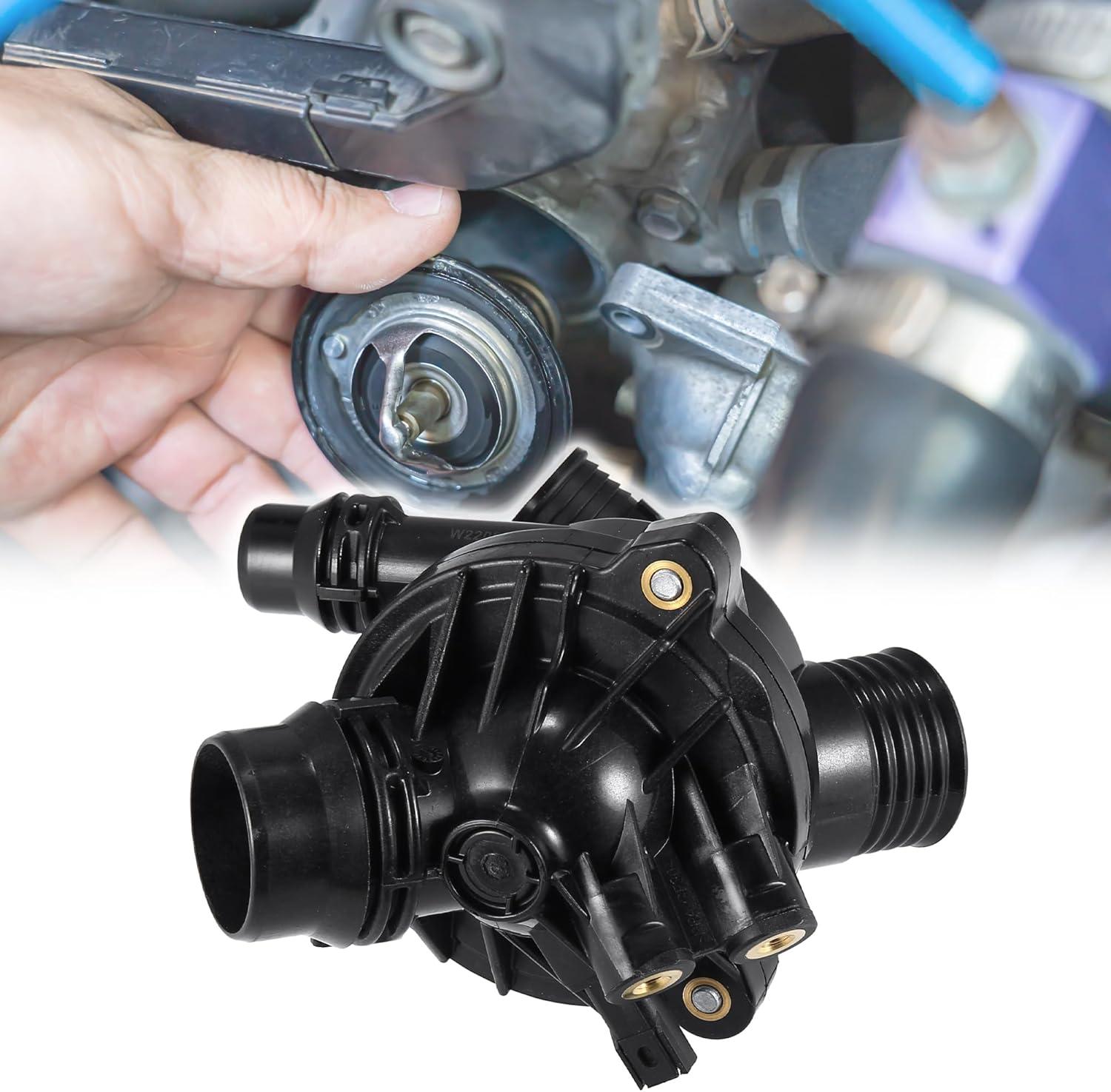 AUTOHAUX BMW Thermostat Housing: The Ultimate Cooling Fix for X1, X5 & 335i 4 AUTOHAUX BMW Thermostat Housing: The Ultimate Cooling fix for X1, X5 & 335i