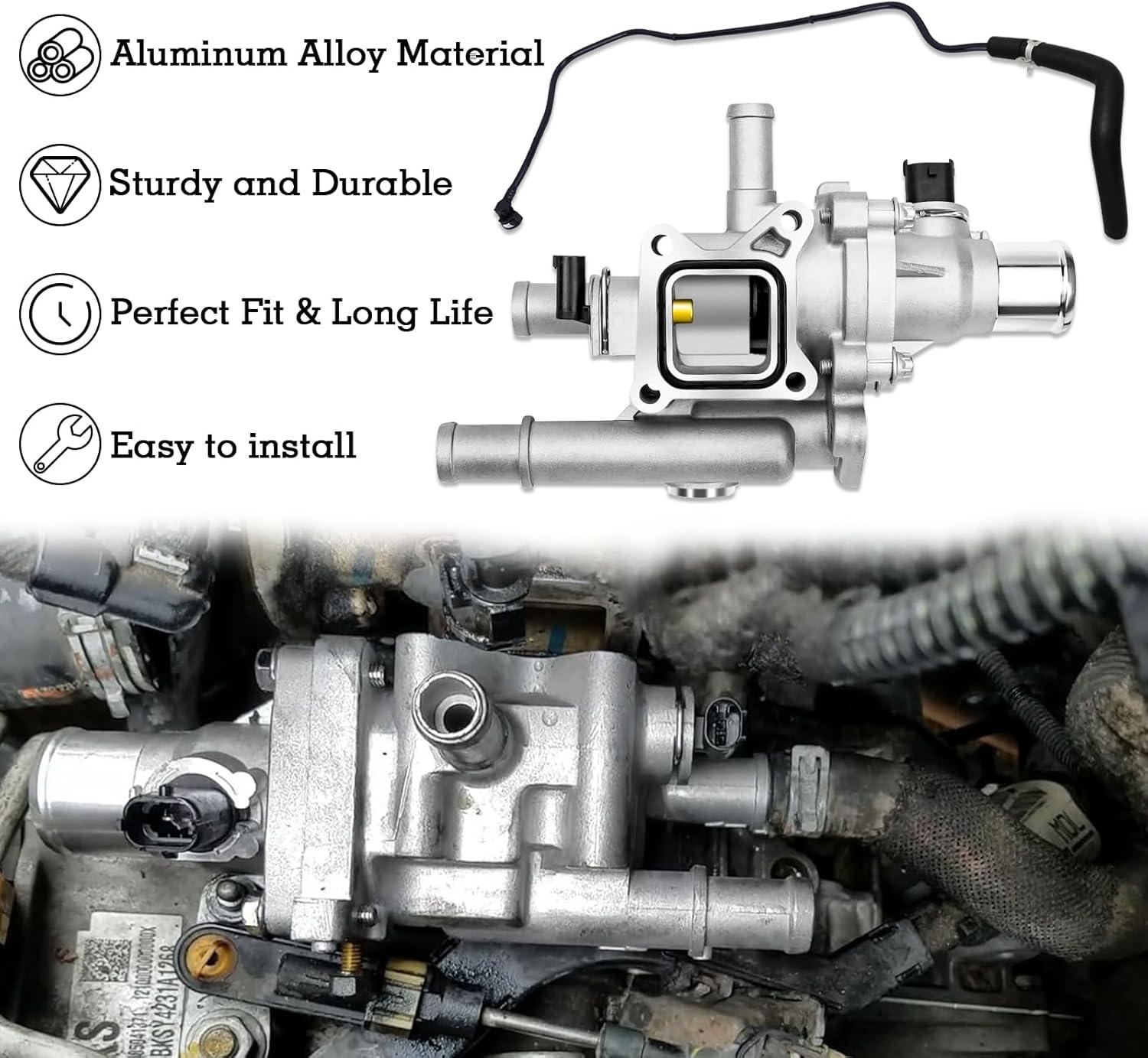No More Leaks: Upgraded full-Aluminum thermostat Housing Saves Chevy Owners Major Headaches
