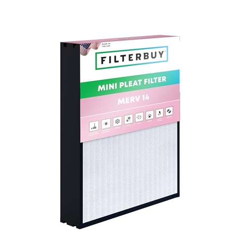 Reviewing the Filterbuy 20x25x4 Mini Pleat Air Filter MERV 14
