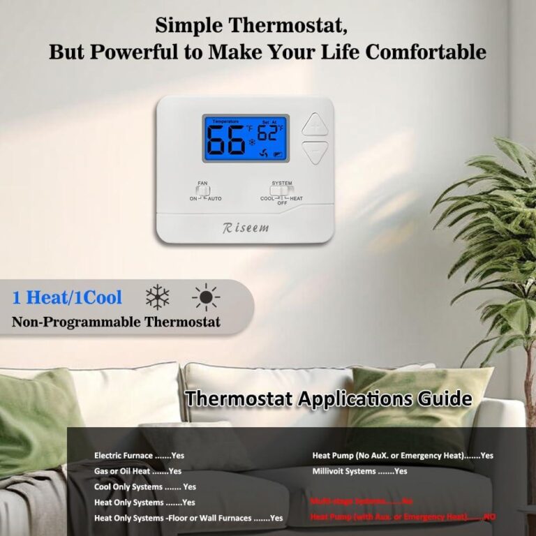 Simple Reliability: Why This Non-Programmable Thermostat Is a DIY Homeowner’s Dream