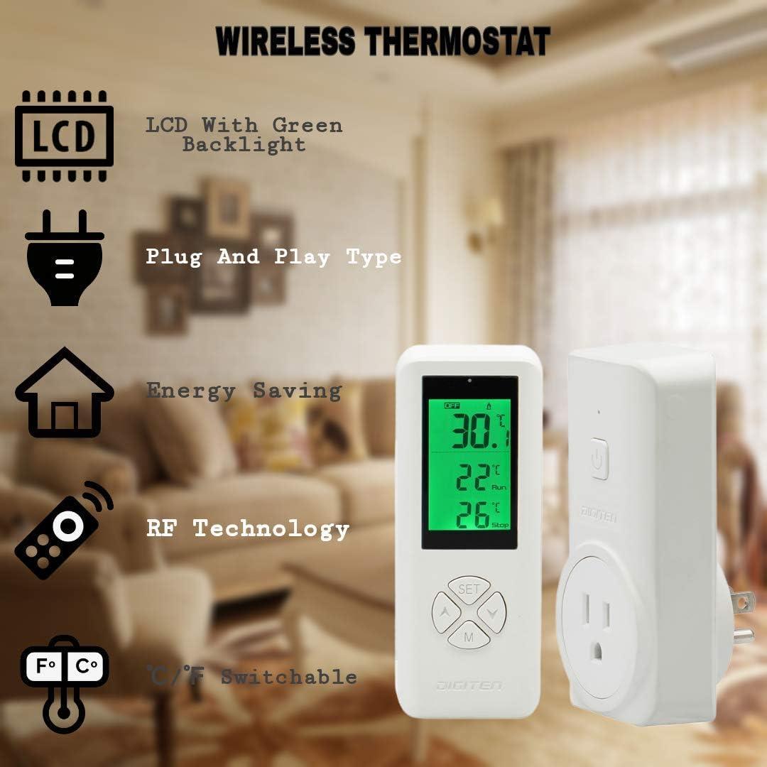 DIGITEN Wireless Thermostat Controller: Smart Temperature Management That Actually Works