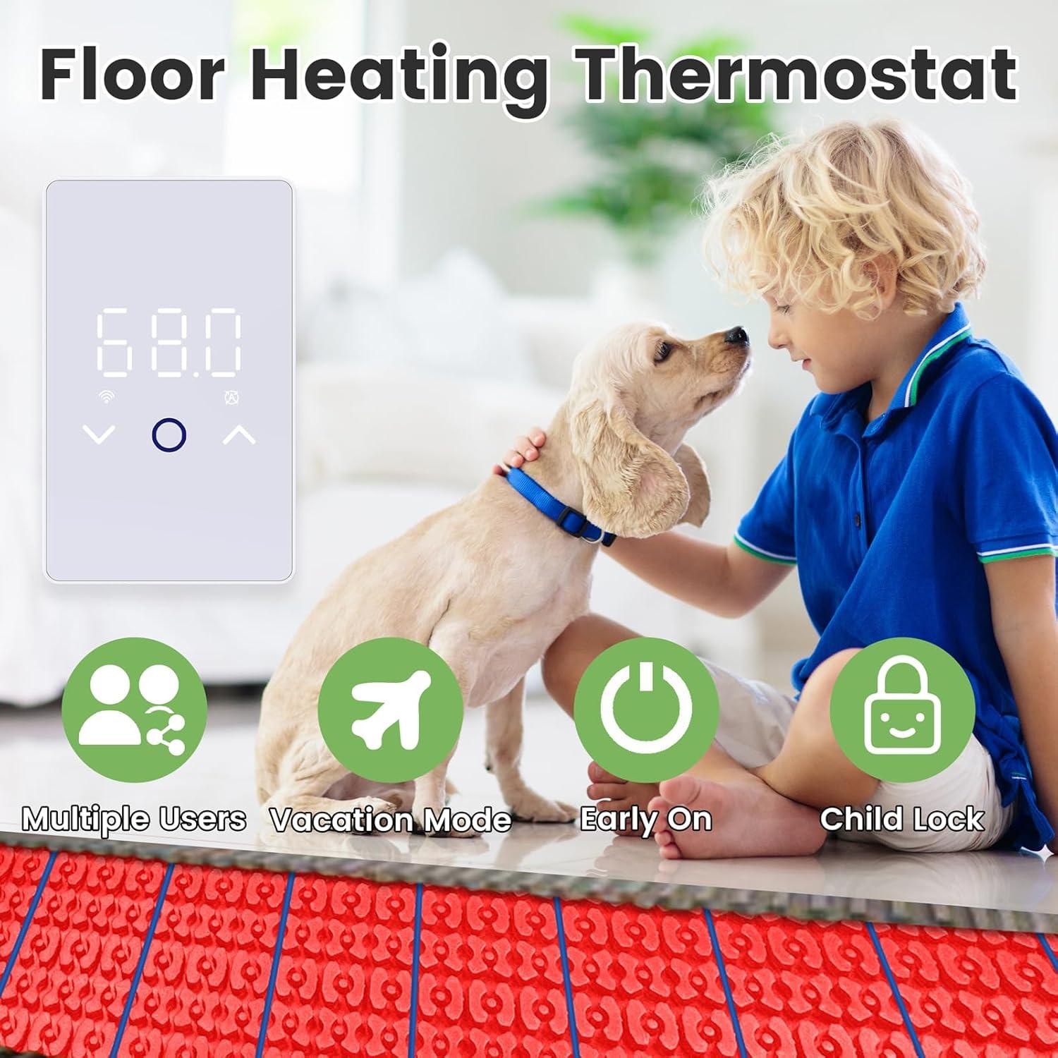 MAXKOSKO Smart Thermostat Review: Revolutionizing Floor Heating Control 5 MAXKOSKO Smart Thermostat Review: Revolutionizing floor Heating Control