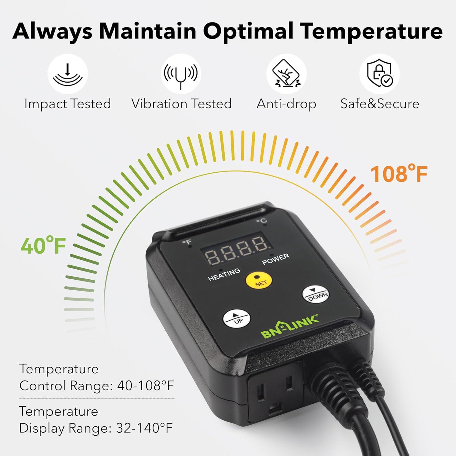 BN-LINK Digital Thermostat: The Ultimate Temperature Control Solution for All Your Heating Needs