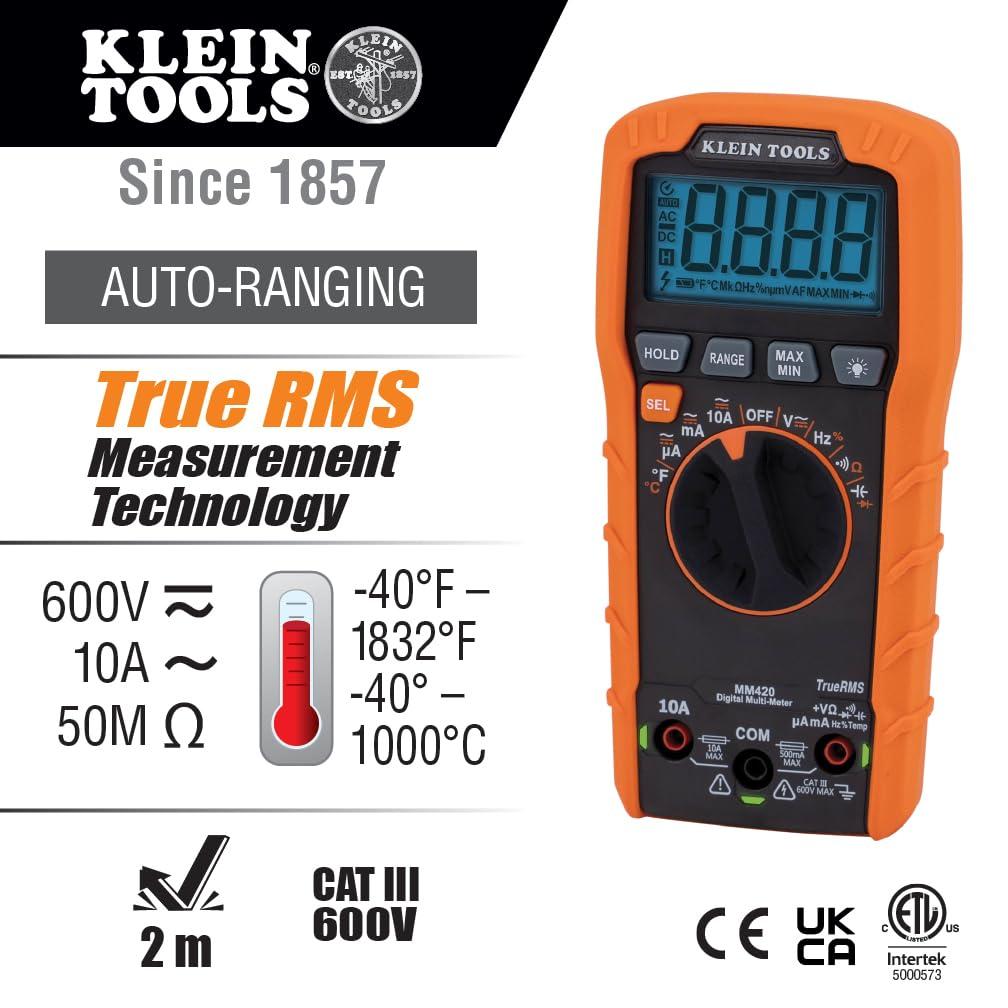 Klein MM420 Review: My Go-To HVAC Multimeter 2 Klein MM420 Review: My Go-To HVAC Multimeter