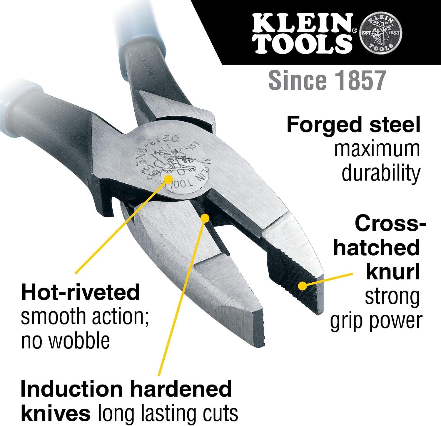Klein D213-8NE: My Go-To Lineman's Pliers Review 3 Klein D213-8NE: My Go-To Lineman's Pliers Review
